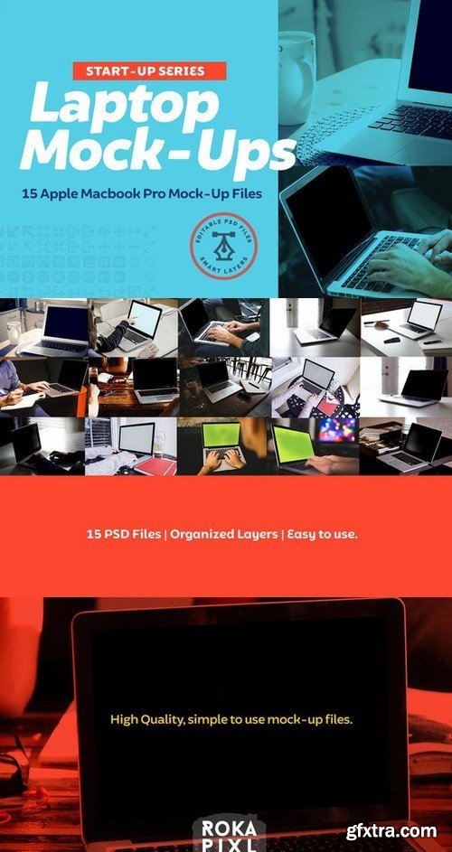 CreativeMarket - Apple Macbook Pro Display Mock-Up 794027