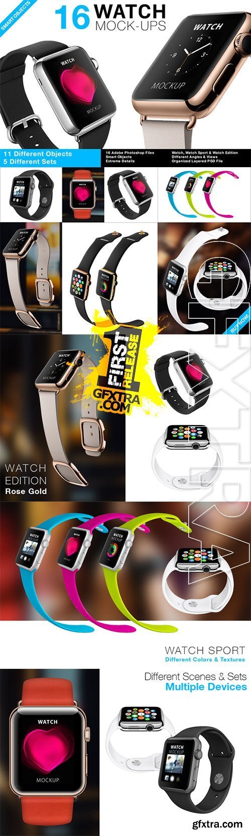 CreativeMarket - Apple Watch Mock-ups 250825