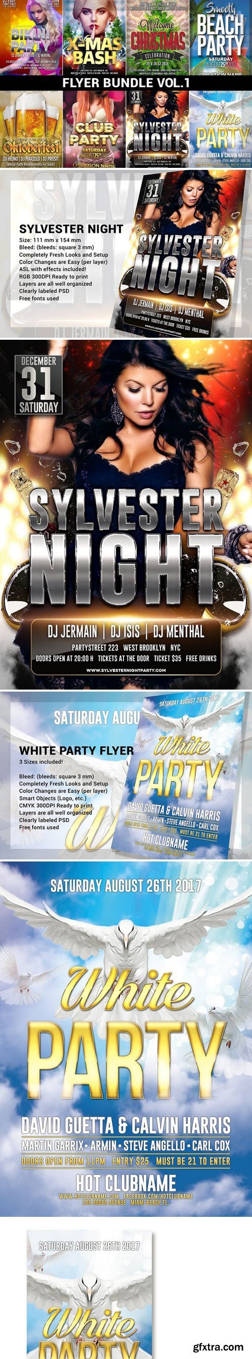 CreativeMarket - Flyer Bundle Mega Pack Vol.1 2122288