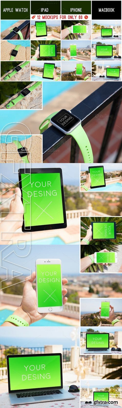 CreativeMarket - holiday templades // complete pack 332444