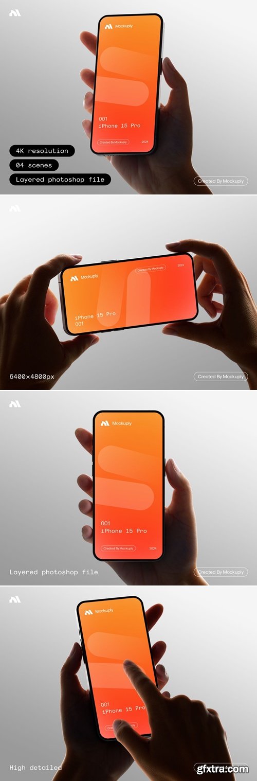 iPhone 15 Pro in hand