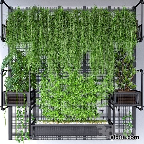 3dsky Pro - JC Wall Grid Pot 9