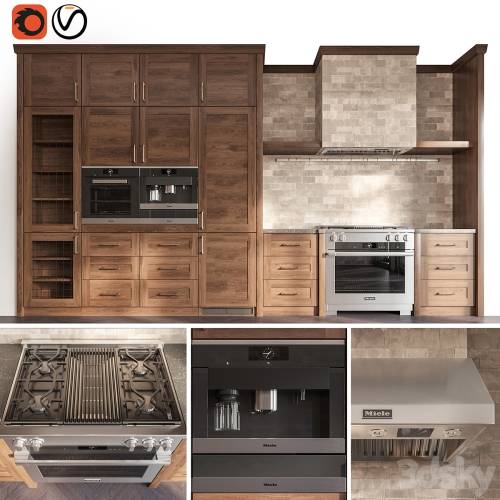 '3dsky Pro - Classic Kitchen set03' '3dsky Pro - Classic Kitchen set03'