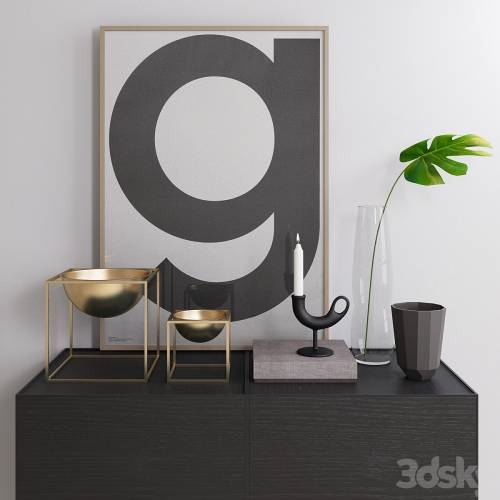 '3dsky Pro - Nedrefoss Chandleholder Decorative Set' '3dsky Pro - Nedrefoss Chandleholder Decorative Set'