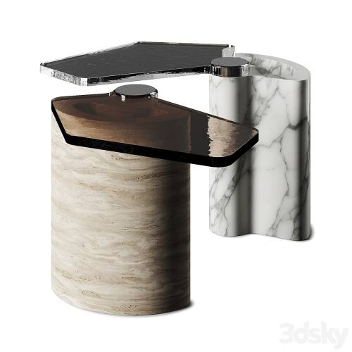 '3dsky Pro - Henge Plynto Rapolano Stone Coffee Table With Laminated Glass Top' '3dsky Pro - Henge Plynto Rapolano Stone Coffee Table With Laminated Glass Top'