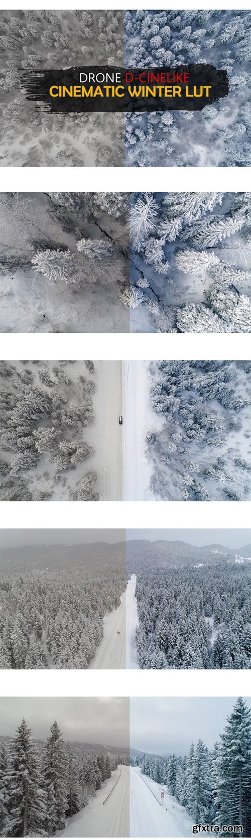 GNProduction - D-Cinelike Drone Winter Lut