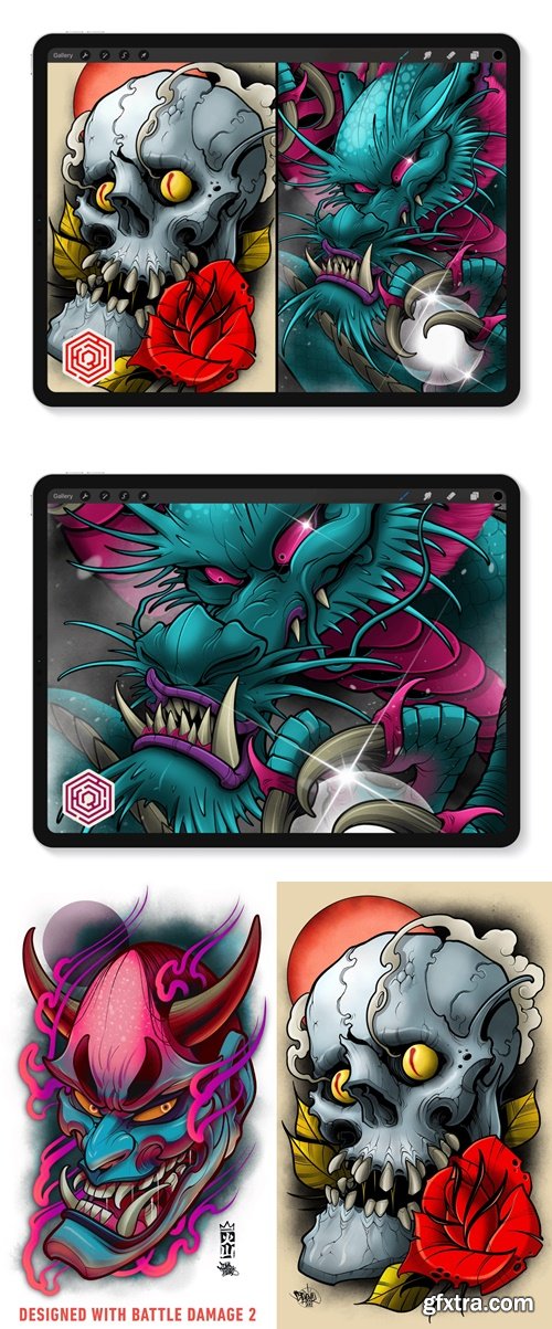 TattooSmart - Battle Damage 1 + 2