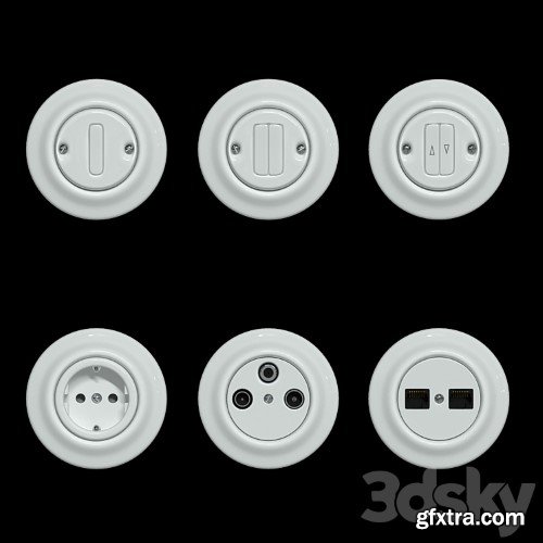 3dsky Pro - ABB Decento switches.