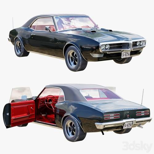 '3dsky Pro - Pontiac firebird 1968' '3dsky Pro - Pontiac firebird 1968'