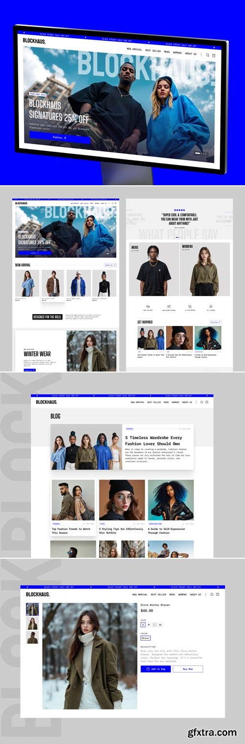 Blockhaus - Fashion E-commerce Template