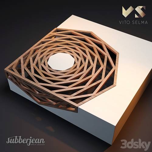 '3dsky Pro - Hanako coffee table by Vito Selma'