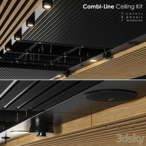 '3dsky Pro - Combi-Line ceiling Kit' '3dsky Pro - Combi-Line ceiling Kit'