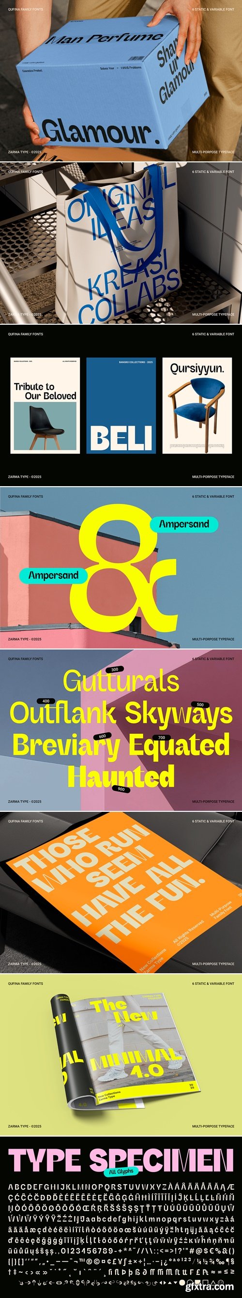 CreativeMarket - Qufina - Modern Sans Serif Font