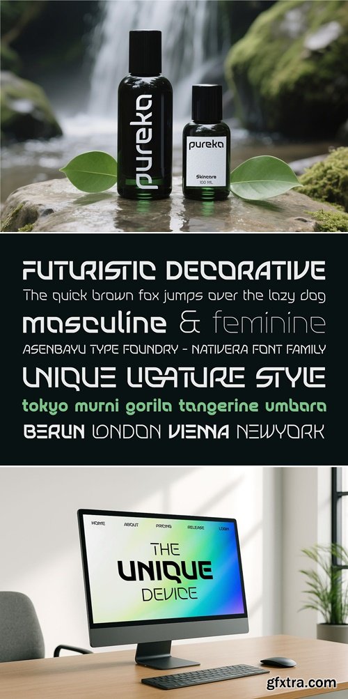 CreativeMarket - Nativera Font Family