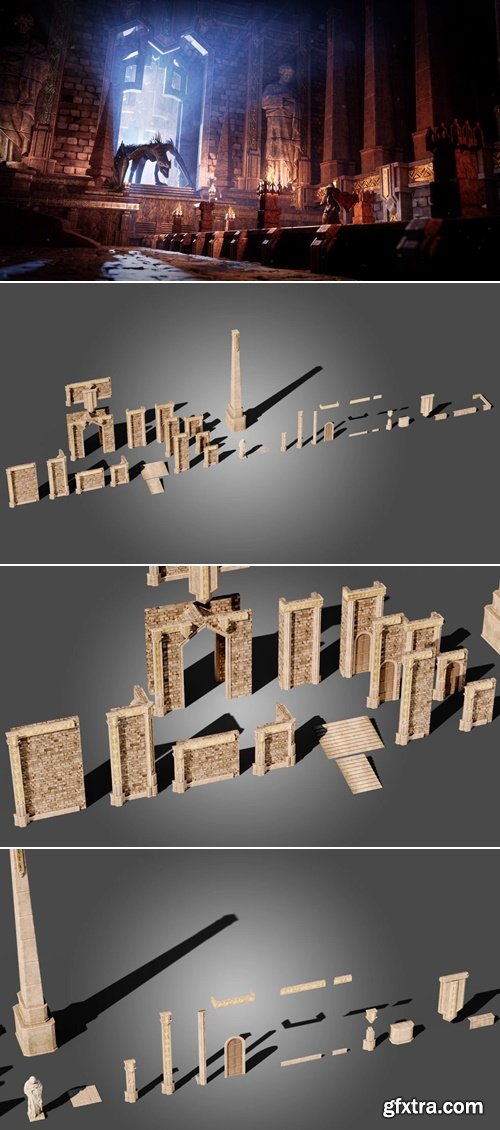 Dragon Ruins Modular Kit