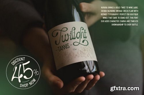 CreativeMarket - Nufaria Script Font