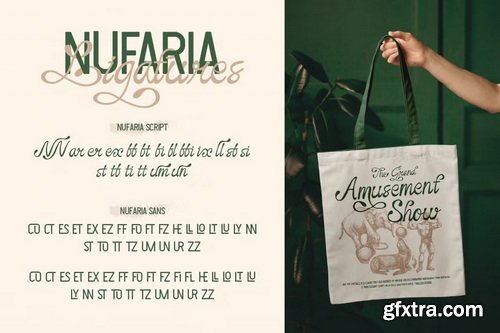 CreativeMarket - Nufaria Script Font CreativeMarket - Nufaria Script Font