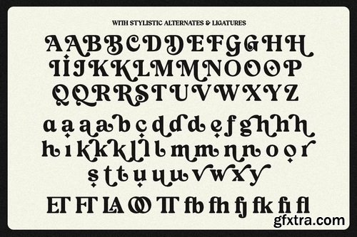 CreativeMarket - Humble Belongs Retro Serif Font