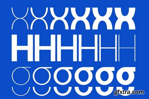 CreativeMarket - Raxogen Geometric Variable Font