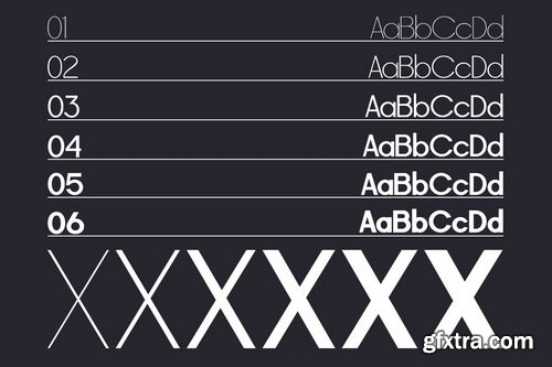 CreativeMarket - Raxogen Geometric Variable Font