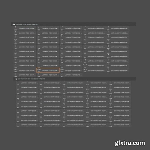 Pixelbuddha - Lightning Storm Brush Pack 4590