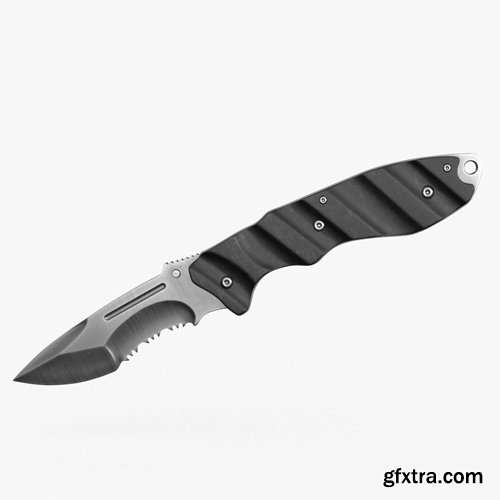 CGTrader - Combat Tactical Knife v2 Low-poly 3D model