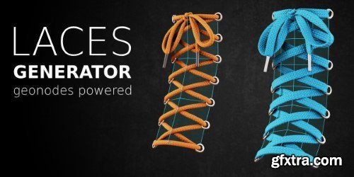 Laces Generator v1.0 for Blender Laces Generator v1.0 for Blender