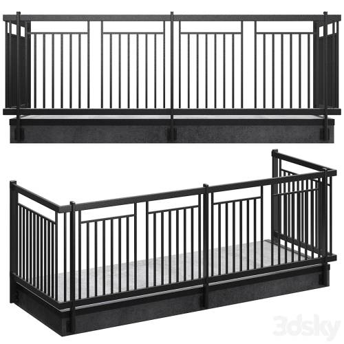 '3dsky Pro - Railing 22' '3dsky Pro - Railing 22'