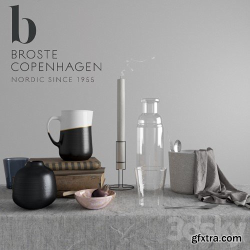 3dsky Pro - Broste Decor Set