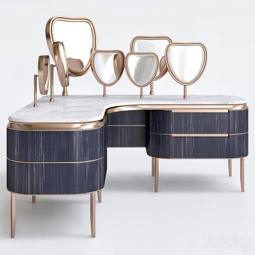 '3dsky Pro - Kara Dressing table By Natevo' '3dsky Pro - Kara Dressing table By Natevo'