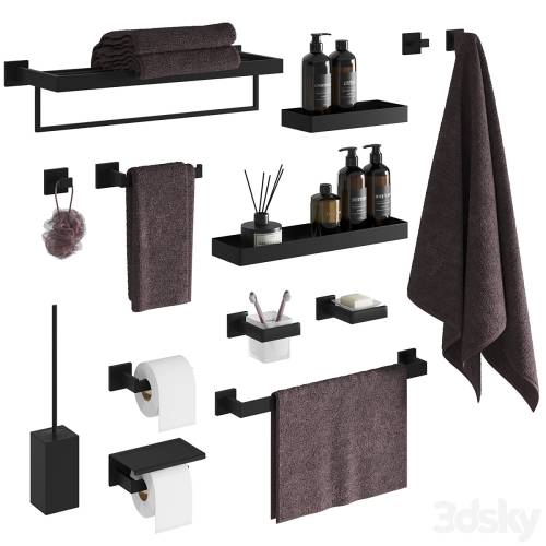 '3dsky Pro - Bathroom Accessories set'