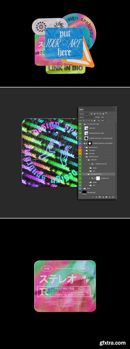 Pixelbuddha - Photoshop Sticker Generator 4576