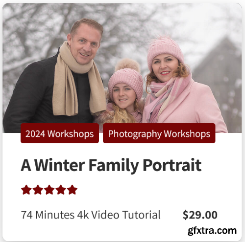 Daniel Venter Photography - A Winter Family Portrait