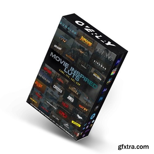 OverlayFX - Movie Inspired Looks VOL.1 (LUTs)