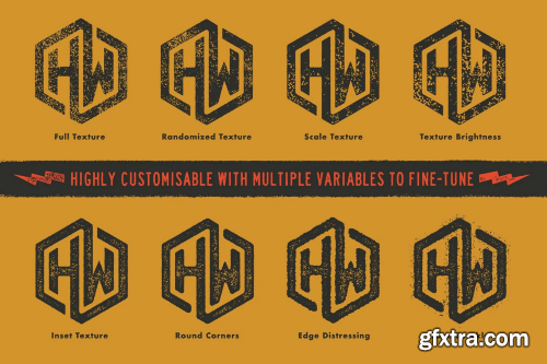 True Grit Texture Supply - HARDWEAR for Adobe Illustrator