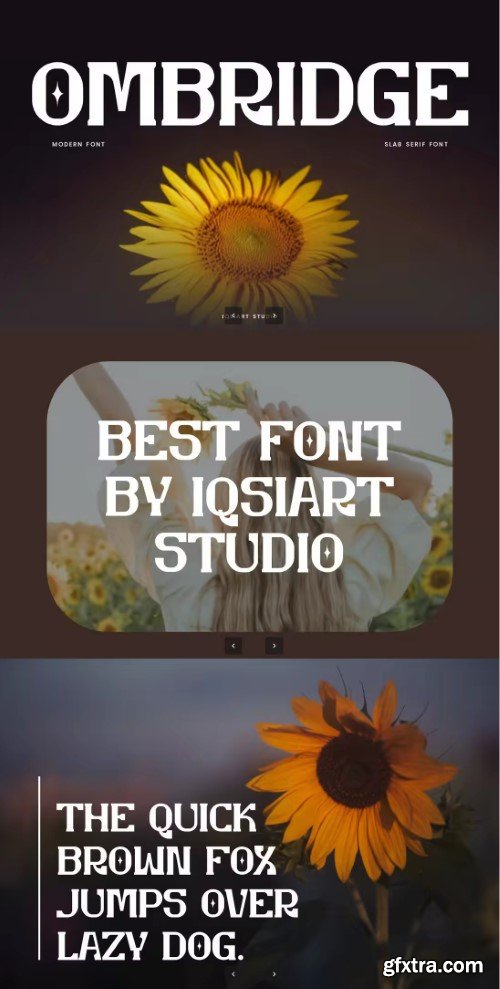 Ombridge - Slab Font