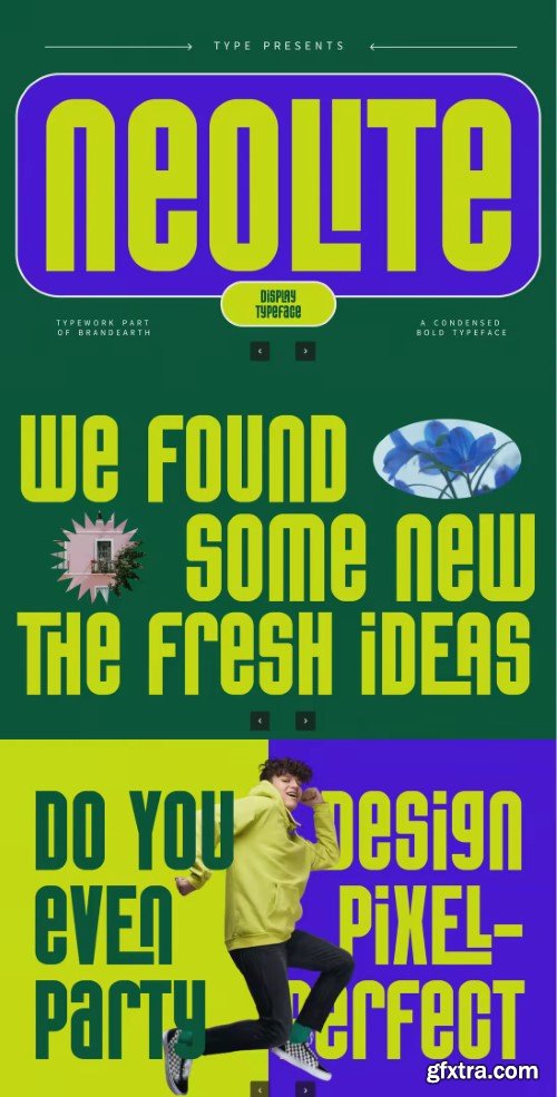 Neolite Condensed Bold font