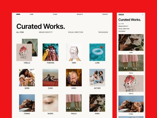 'CRIMSON - Agency &amp; Studio Framer Template'