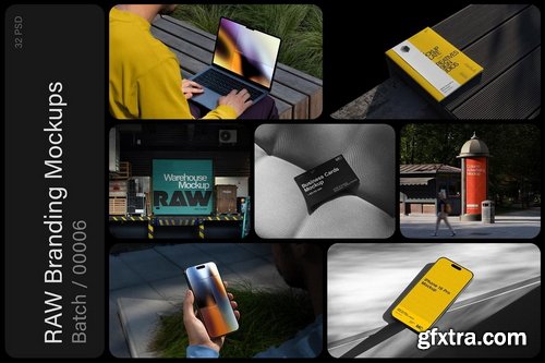 Mockupcloud - Raw Branding Mockups / Batch 00006