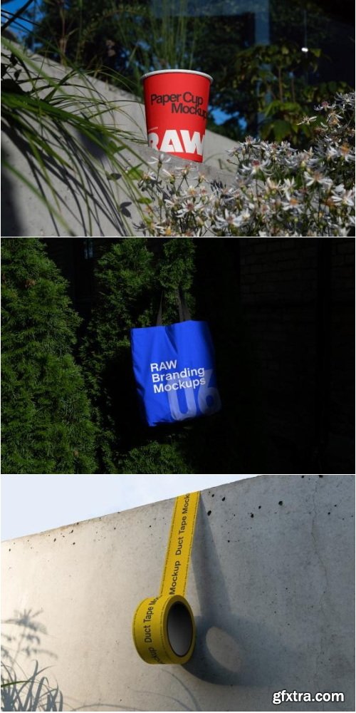 Mockupcloud - Raw Branding Mockups / Batch 00006