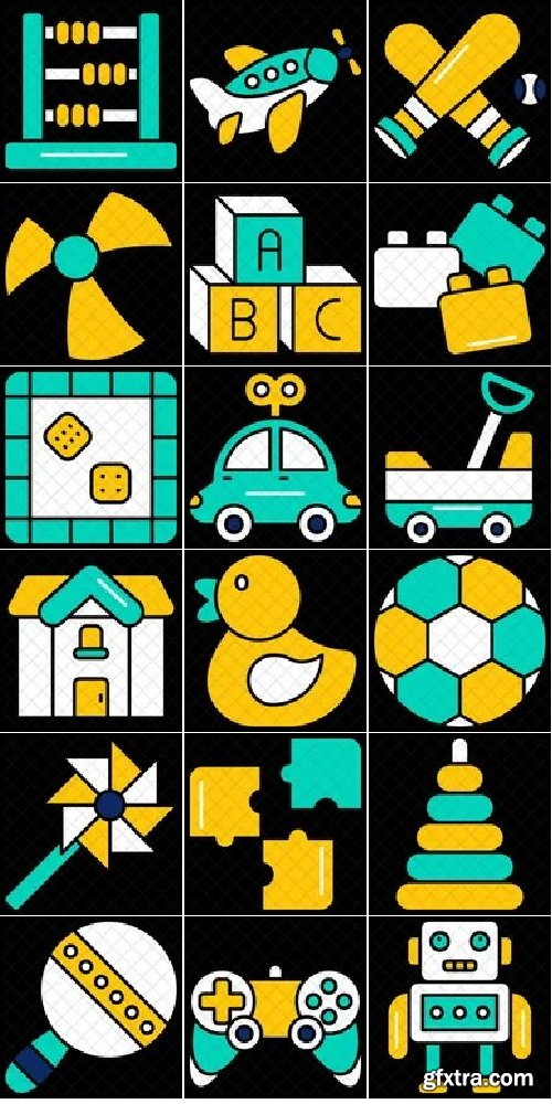 Iconscout - Toys And Childhood Icon Pack