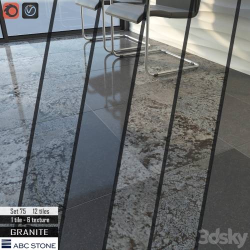 '3dsky Pro - ABC stone Set 75' '3dsky Pro - ABC stone Set 75'