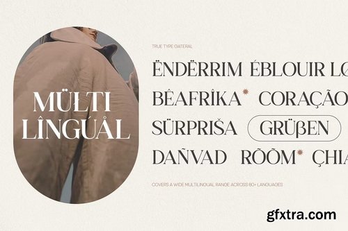 CreativeMarket - TT Gateral Elegant Serif Typeface