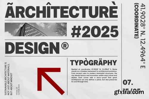 Clayton Modern Bold Display Sans