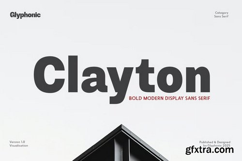 Clayton Modern Bold Display Sans