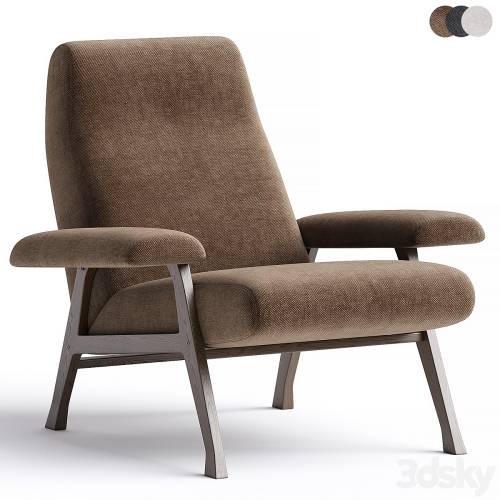'3dsky Pro - HALL | Armchair By arflex'