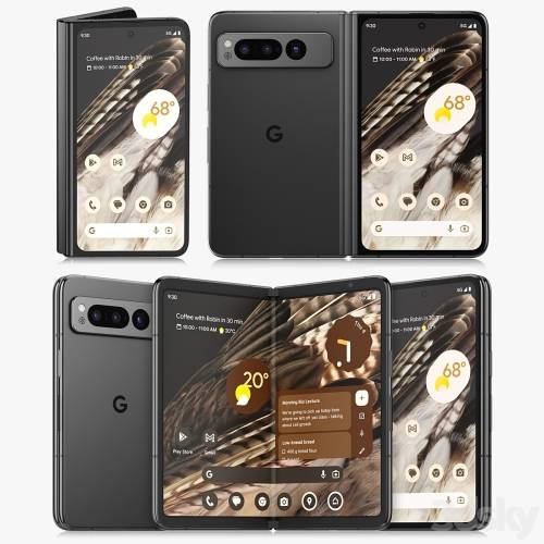 '3dsky Pro - Google Pixel Fold black' '3dsky Pro - Google Pixel Fold black'
