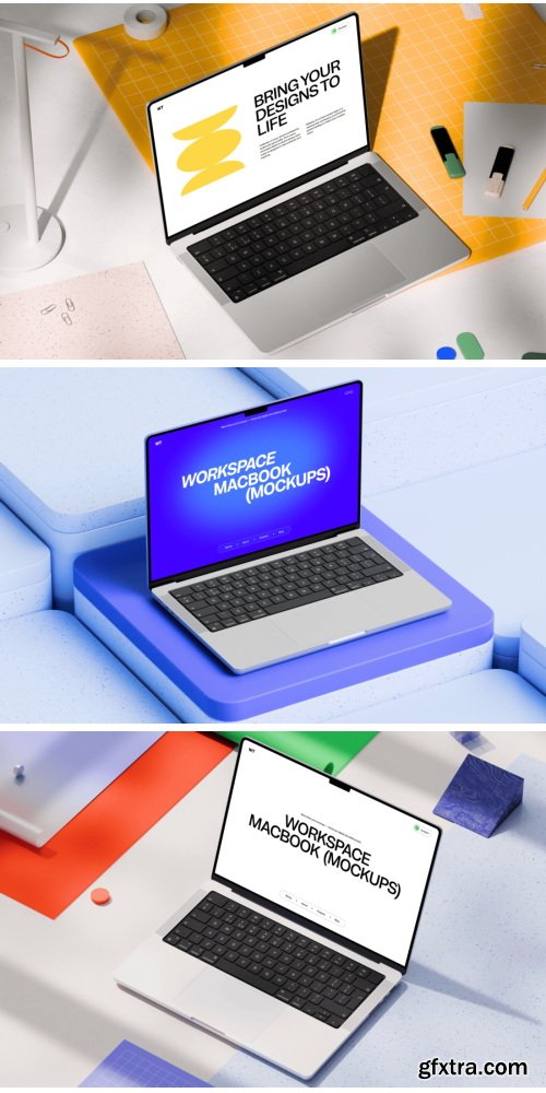 Wannathis - Workspace MacBook Pro mockups