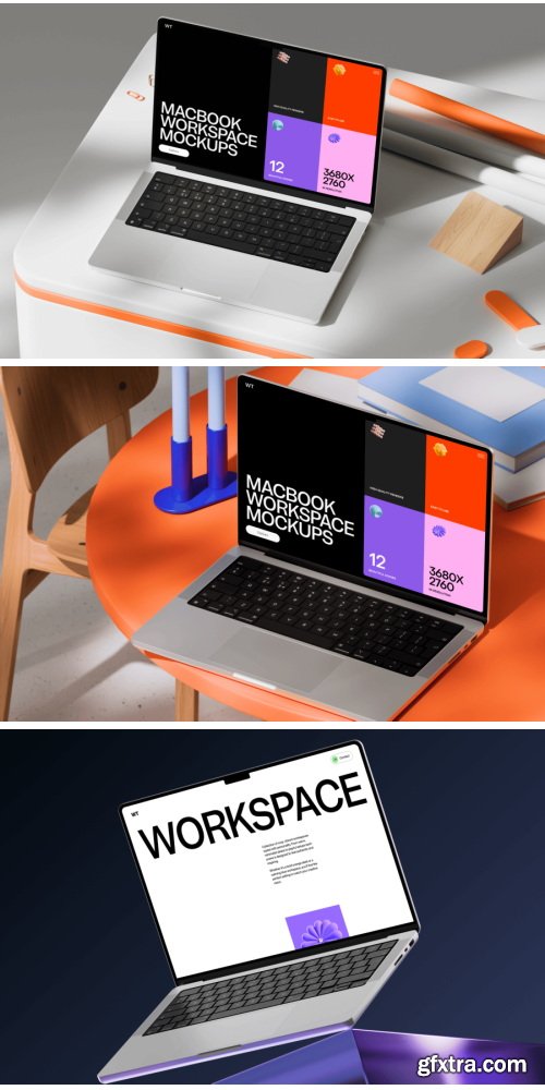 Wannathis - Workspace MacBook Pro mockups