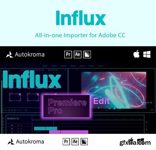Aescripts - Autokroma Influx v1.5.7 Win/Mac Aescripts - Autokroma Influx v1.5.7 Win/Mac